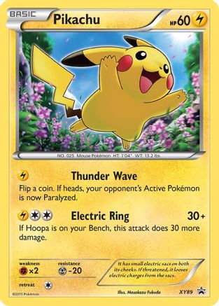 Pikachu (Collector Chest) XY89  - Holofoil XY Promos - Promo