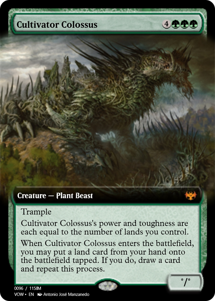 Cultivator Colossus (PRM-95431) - Magic Online Promos Foil