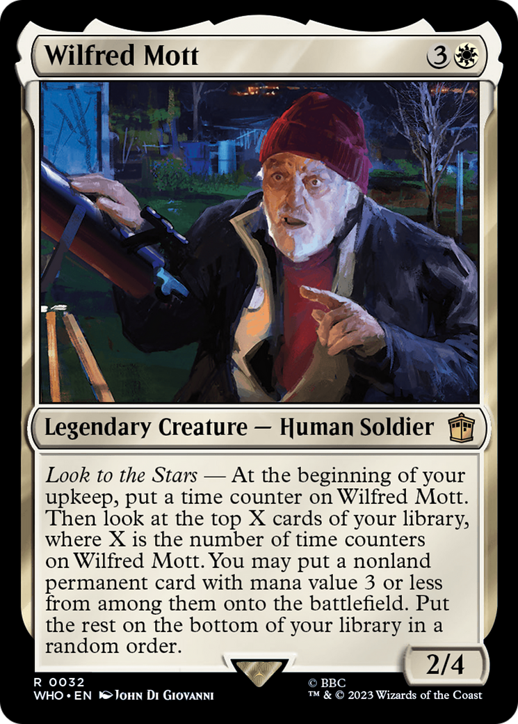 Wilfred Mott⁣ - Universes Beyond: Doctor Who⁣ (Rare)⁣ [32]