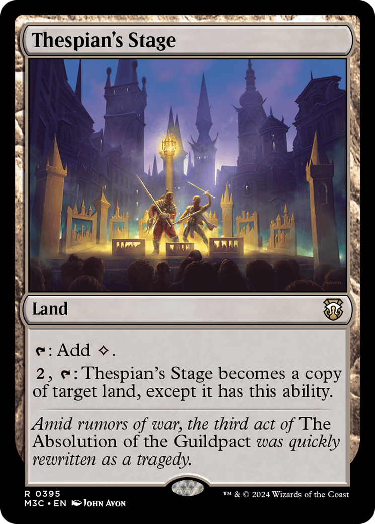 Thespian's Stage⁣ - Commander: Modern Horizons 3⁣ (Rare)⁣ [395]