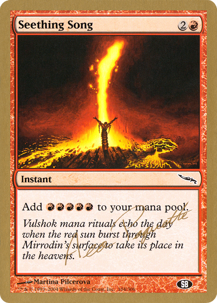 Seething Song (WCD-) - World Championship Decks 2004