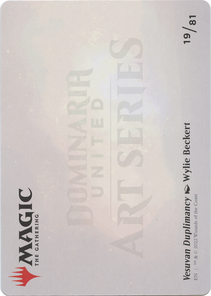 Vesuvan Duplimancy // Vesuvan Duplimancy (ADMU-019) - Dominaria United Art Series (Borderless)