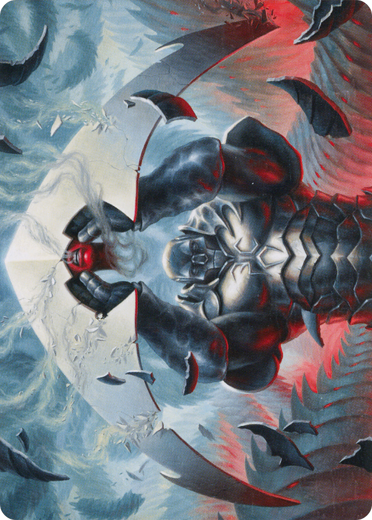 Mirrodin Avenged // Mirrodin Avenged (AMOM-026) - March of the Machine Art Series (Borderless) Foil