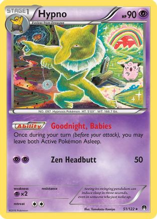 Hypno 051/122  XY  BREAKpoint - Rare