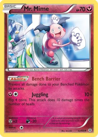 Mr. Mime 052/83  Generations - Uncommon