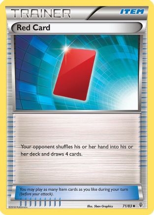 Red Card 071/83  Generations - Uncommon
