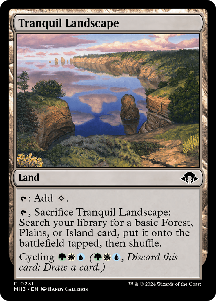 Tranquil Landscape⁣ - Modern Horizons 3⁣ (Common)⁣ [231]