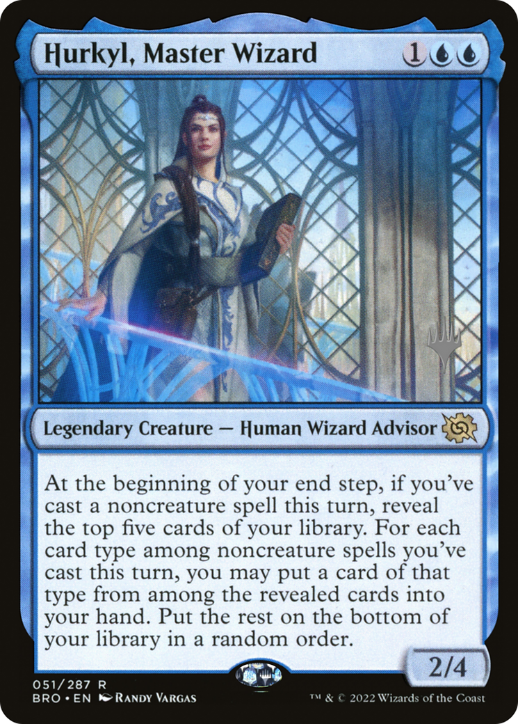 Hurkyl, Master Wizard (PPBRO-51P) - The Brothers' War Promos Foil