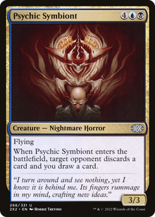 Psychic Symbiont⁣ - Double Masters 2022⁣ (Uncommon)⁣ [266]