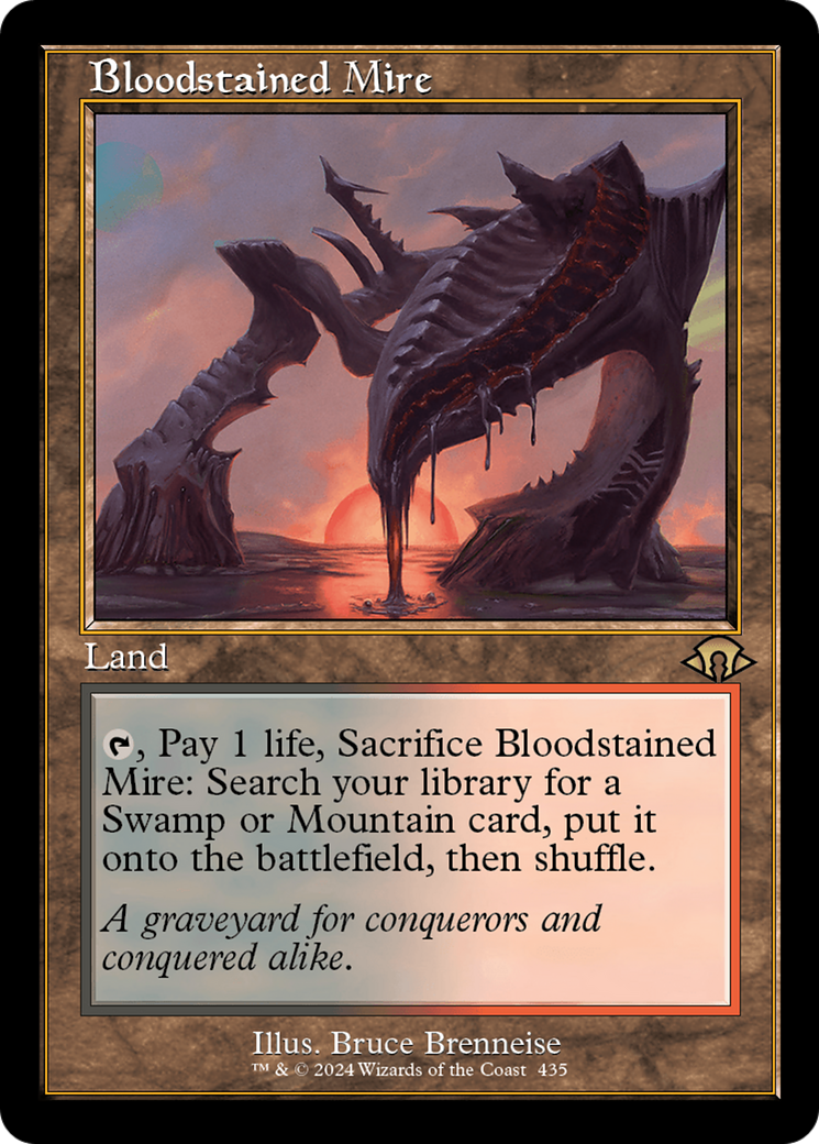Bloodstained Mire (V.2)⁣ - Modern Horizons 3: Extras⁣ (Rare)⁣ [435]