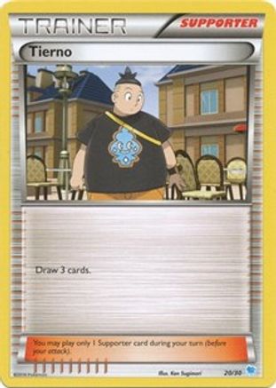 Tierno (29 029  XY Trainer Kit Pikachu Libre & Suicune - Common