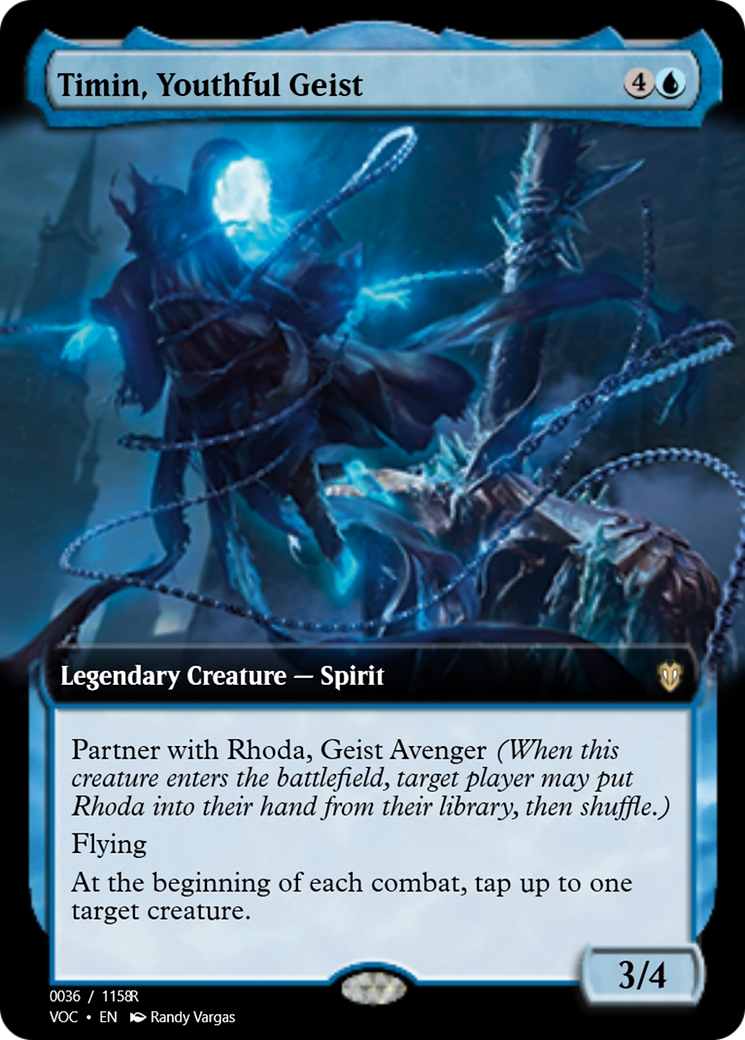 Timin, Youthful Geist (PRM-95311) - Magic Online Promos Foil