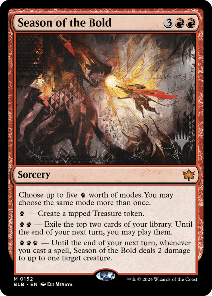Season of the Bold (PPBLB-152P) - Bloomburrow Promos