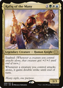 Rafiq of the Many⁣ - Double Masters 2022⁣ (Rare)⁣ [268]