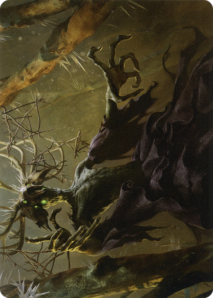 Old Stickfingers // Old Stickfingers (AMID-066) - Midnight Hunt Art Series (Borderless) Foil