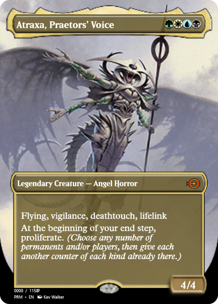 Atraxa, Praetors' Voice (PRM-82874) - Magic Online Promos Foil