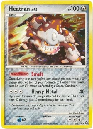 Heatran 030/146  - Holofoil Deck Exclusives - Holo Rare