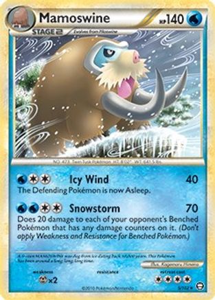 Mamoswine 005/102  - Holofoil Deck Exclusives - Holo Rare