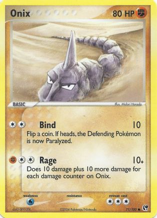 Onix 071  EX Battle Stadium - Common