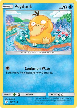 Psyduck 028/149  SM Base Set - Common