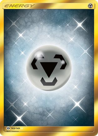 Metal Energy (Secret) 163/149  - Holofoil SM Base Set - Secret Rare