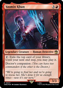 Yasmin Khan⁣ - Universes Beyond: Doctor Who⁣ (Rare)⁣ [7]
