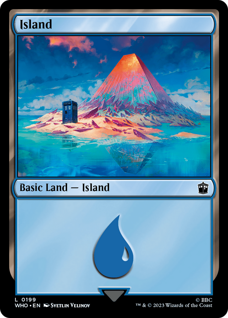 Island (V.2)⁣ - Universes Beyond: Doctor Who⁣ (Land)⁣ [199]