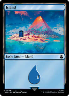 Island (V.2)⁣ - Universes Beyond: Doctor Who⁣ (Land)⁣ [199]