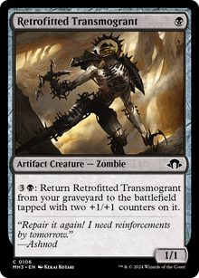 Retrofitted Transmogrant⁣ - Modern Horizons 3⁣ (Common)⁣ [106]