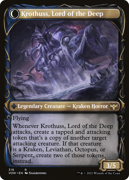 Runo Stromkirk (Showcase) (316) (VOW-316) - Innistrad: Crimson Vow: (Showcase, Double Faced Transform) Foil