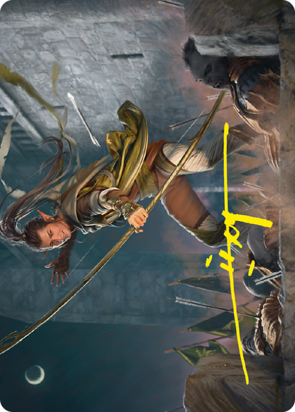 Legolas, Counter of Kills // Legolas, Counter of Kills (ALTR-017) - Tales of Middle-earth Art Series (Borderless)