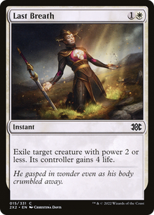 Last Breath⁣ - Double Masters 2022⁣ (Common)⁣ [15]
