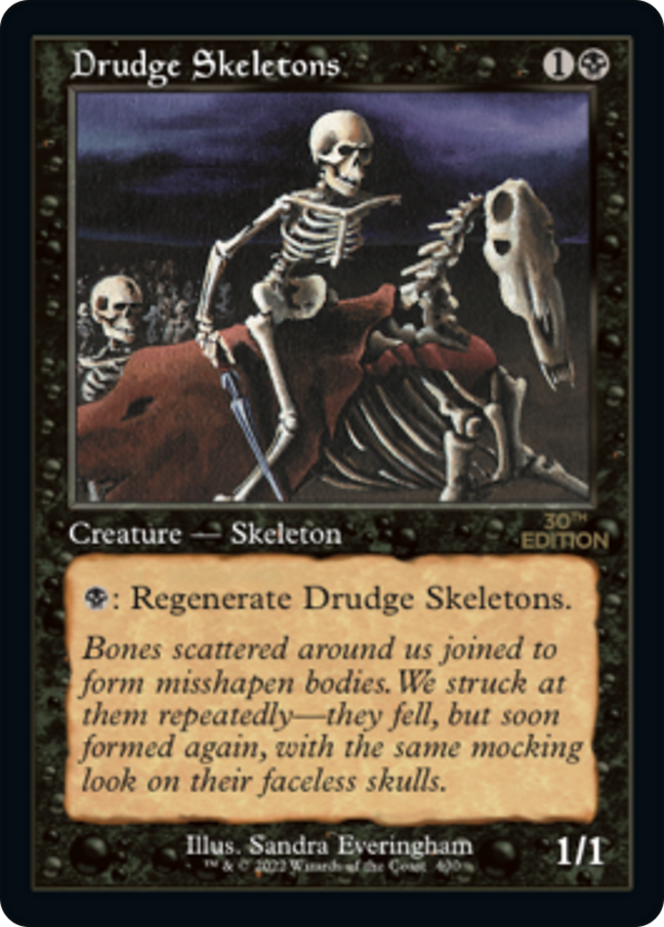 Drudge Skeletons (Retro Frame) (30A-400) - 30th Anniversary Edition