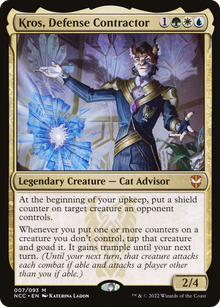 Kros, Defense Contractor⁣ - Commander: Streets of New Capenna⁣ (Mythic)⁣ [7]