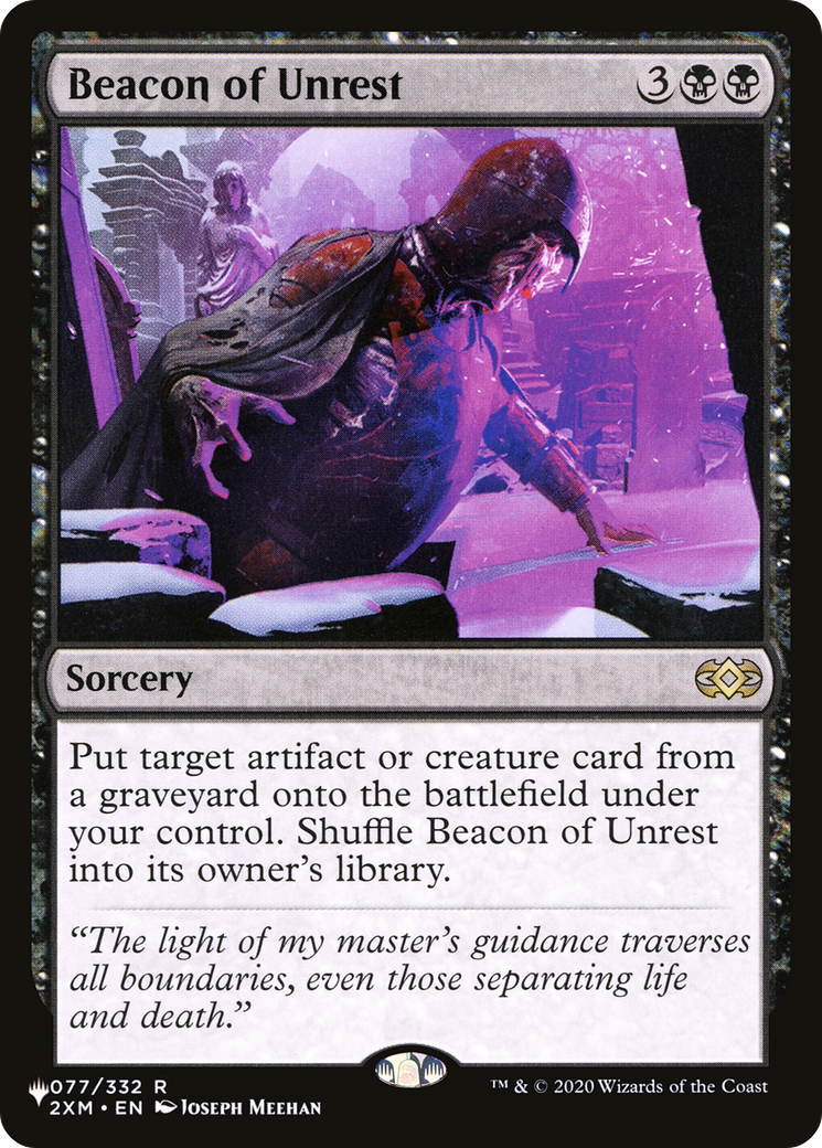 Beacon of Unrest (LIST-2XM-77) - The List
