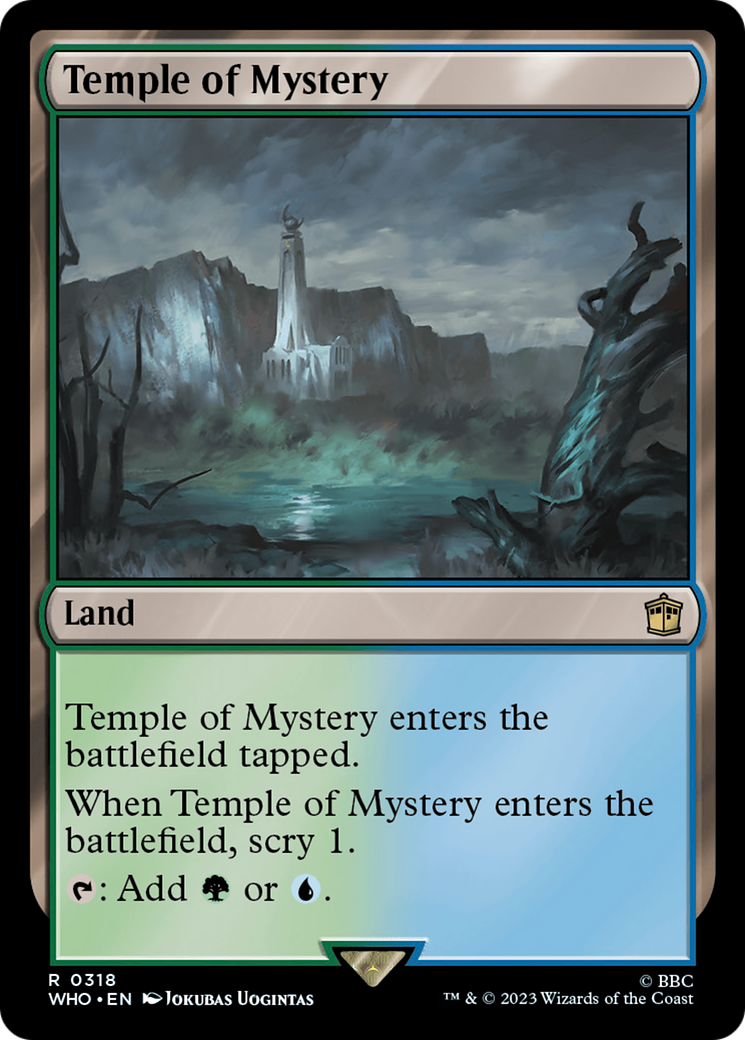 Temple of Mystery⁣ - Universes Beyond: Doctor Who⁣ (Rare)⁣ [318]