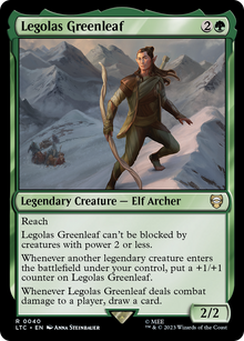 Legolas Greenleaf⁣ - Commander: The Lord of the Rings: Tales of Middle-earth⁣ (Rare)⁣ [40]
