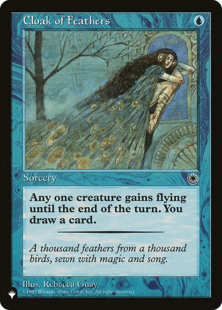 Cloak of Feathers (LIST-) - The List