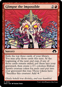 Glimpse the Impossible⁣ - Modern Horizons 3⁣ (Common)⁣ [124]