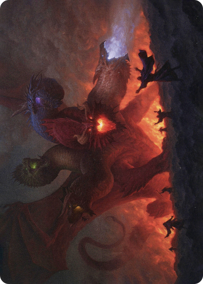 Tiamat // Tiamat (AAFR-026) - Adventures in the Forgotten Realms Art Series (Borderless) Foil