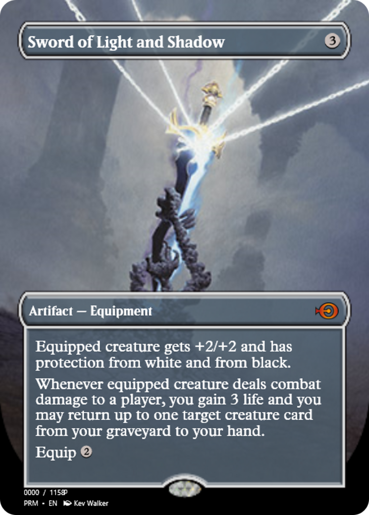 Sword of Light and Shadow (PRM-82852) - Magic Online Promos Foil