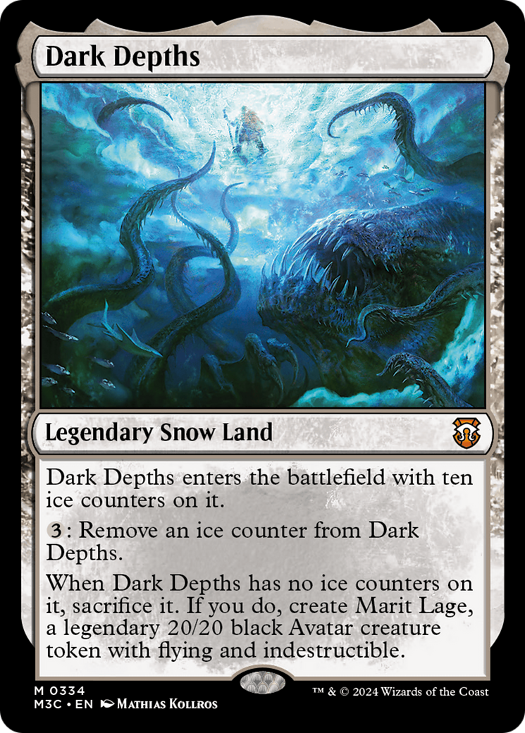 Dark Depths⁣ - Commander: Modern Horizons 3⁣ (Mythic)⁣ [334]