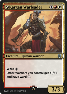 A-Kargan Warleader (ZNR-A-224) - Zendikar Rising