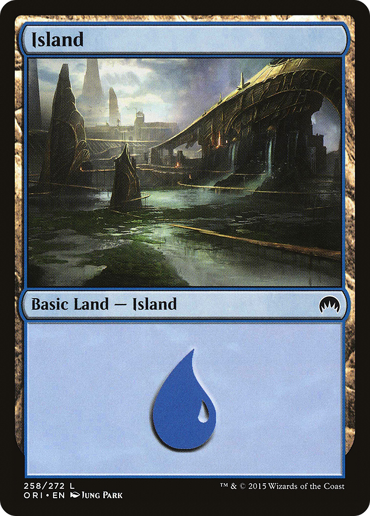 Island (258) (ORI-258) - Magic Origins