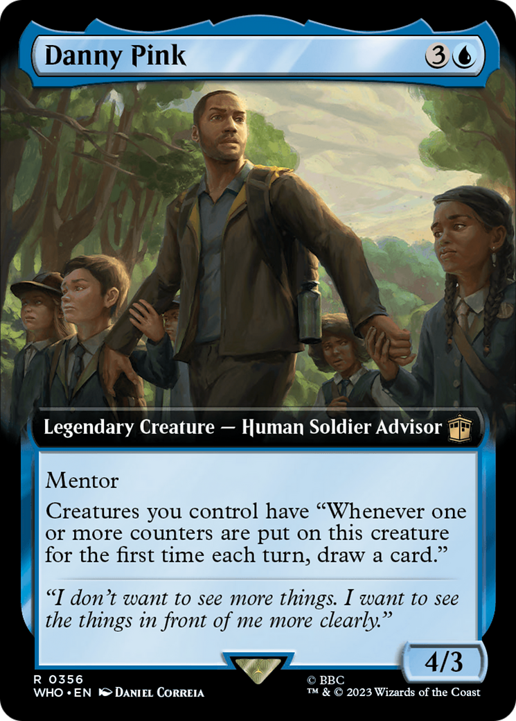 Danny Pink (Extended Art) (WHO-356) - Doctor Who: (Extended Art)