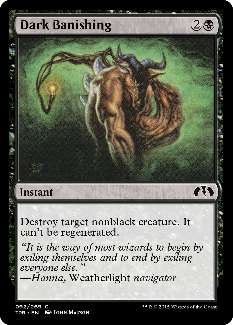 Dark Banishing (TPR-092) - Tempest Remastered Foil