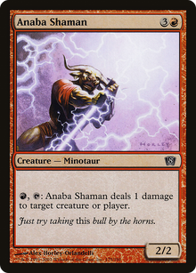 Anaba Shaman (8ED-175★) - Eighth Edition Foil