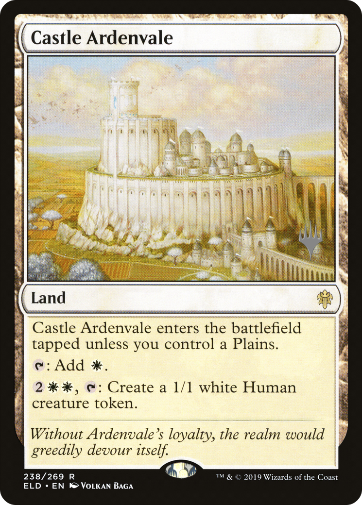 Castle Ardenvale (PPELD-238P) - Throne of Eldraine Promos Foil