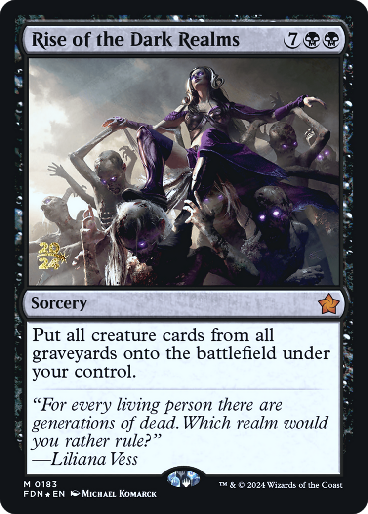Rise of the Dark Realms (PRE-183S) - Foundations Promos Foil