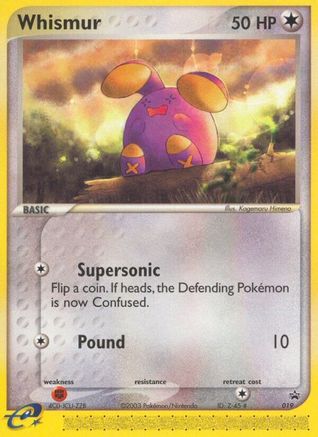Whismur 019/40  Nintendo Promos - Promo